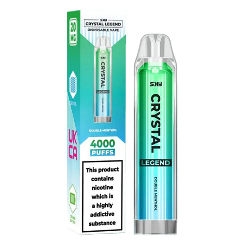 Crystal Pro Max 4000 - Double Menthol